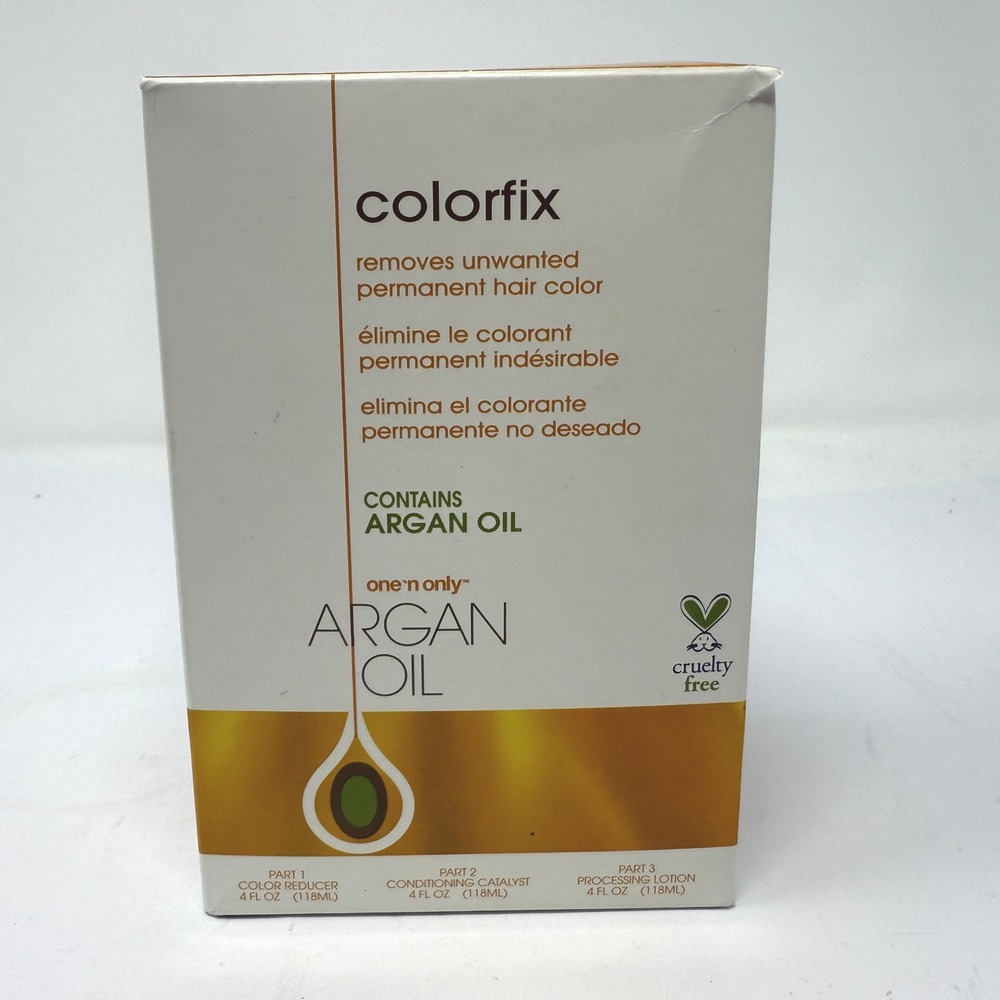 One 'n Only Colorfix Hair Color Remover With Argan Oil Permanent Unwanted